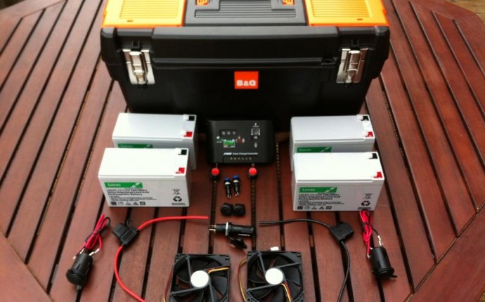 DIY Portable Solar Power Generator