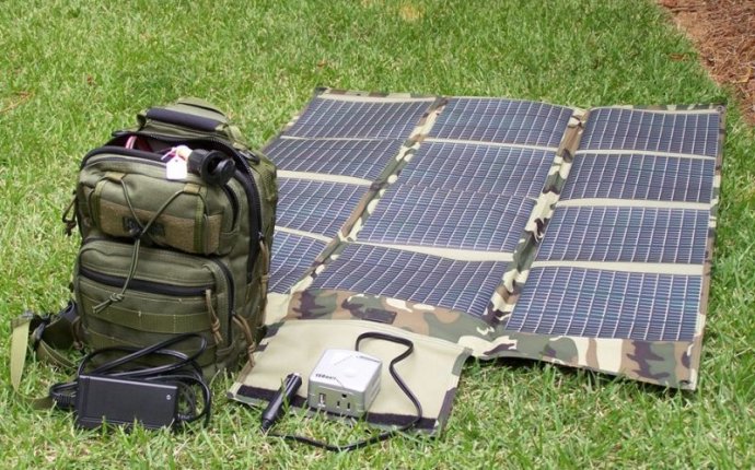 LFP17 Sling Pack Portable Solar Power System