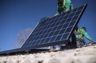 A SolarCity Corp. Residential Solar Panel Installation Ahead Of Earnings Figures