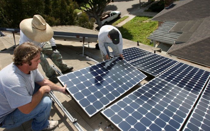 Solar panels installations