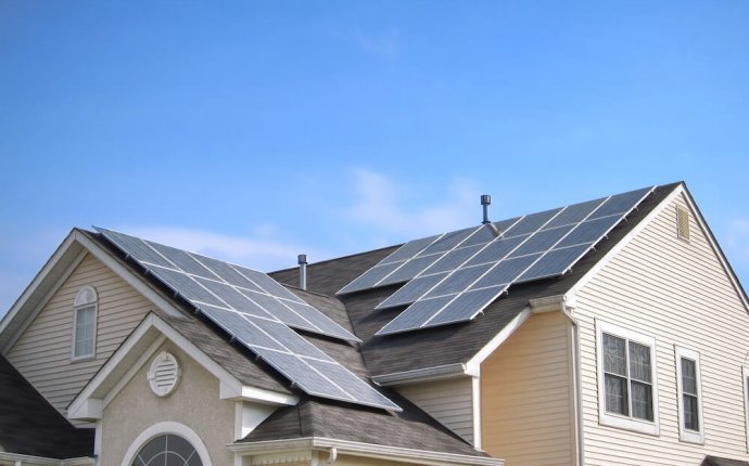 Installing solar panels on home