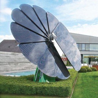 smart flower solar panel