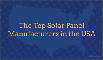 top solar panel companies and manufacturers