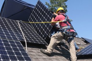 Views Of Home Solar Panel Installation